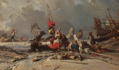 After the Storm, 1869 by Eugene Isabey